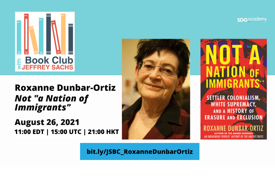 Book Club with Jeffrey Sachs ─ Not ‘a Nation of Immigrants’