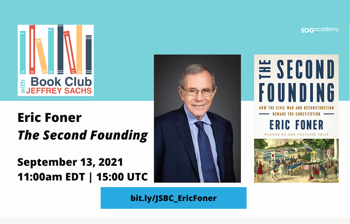 Book Club with Jeffrey Sachs ─ The Second Founding