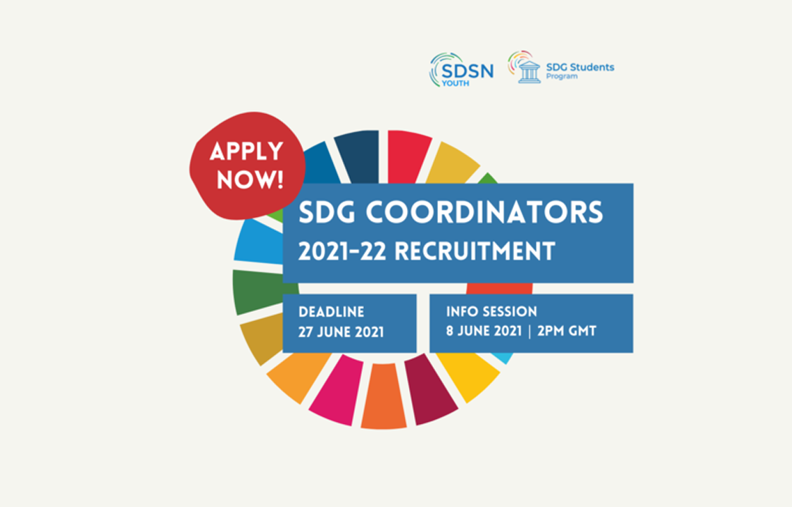 Recruitment of SDG Coordinators