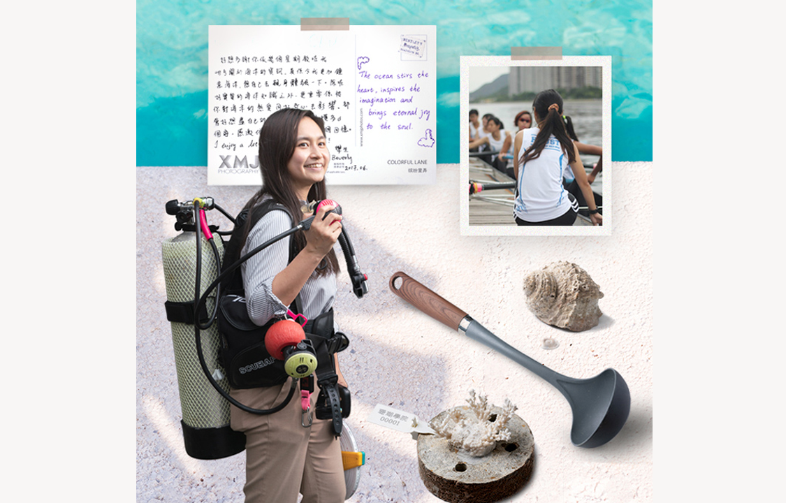 Apple Chui in Six Objects ─ The CUHK marine biologist talks childhood, the ocean and education with six items