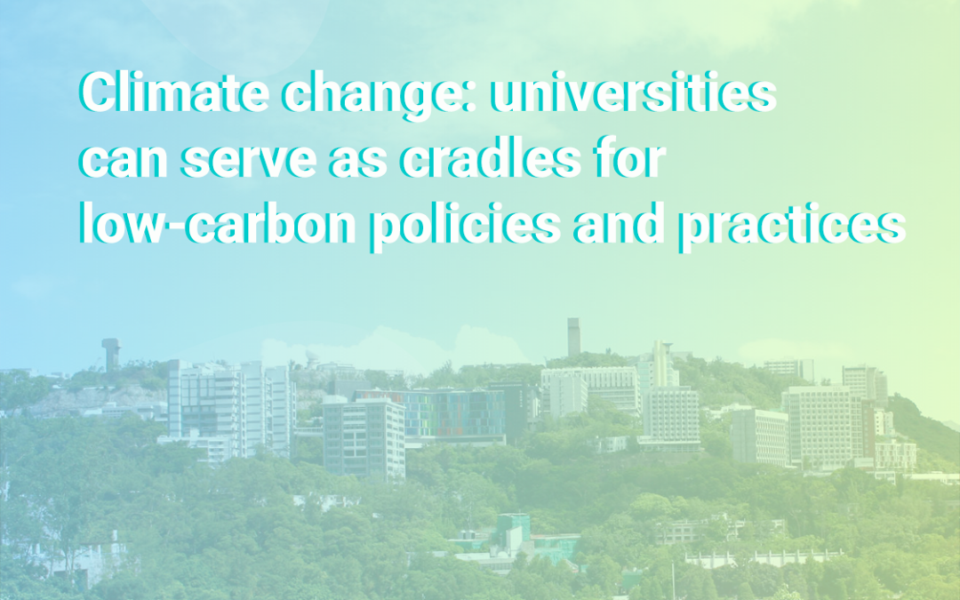 Climate change universities can serve as cradles for lowcarbon